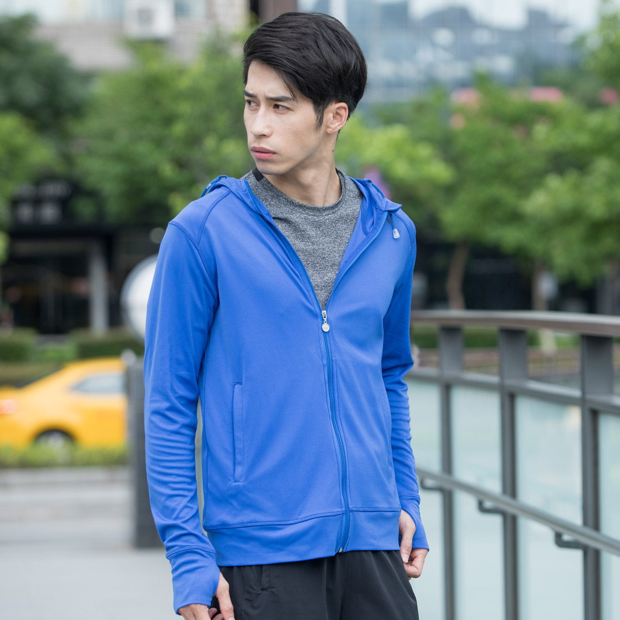 抗UV-涼感舒適連帽外套-男 抗UV-涼感舒適連帽外套-男