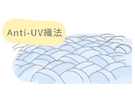 Anti-UV織法