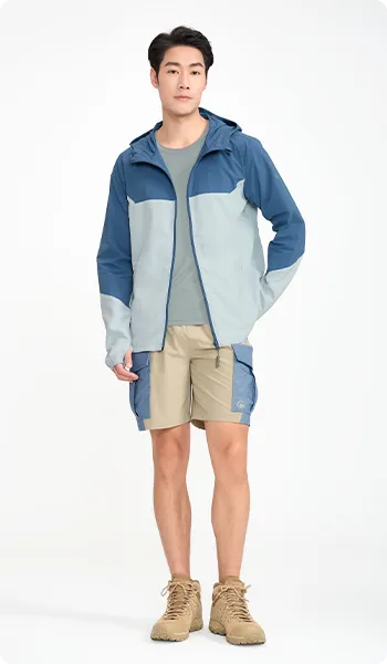 抗UV-環保防潑水中長版風衣外套-女